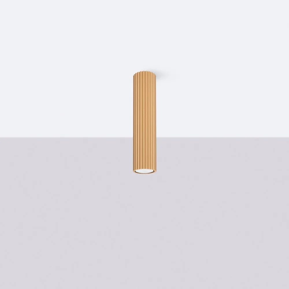 Bodové svietidlo v zlatej farbe Gleam – Sollux