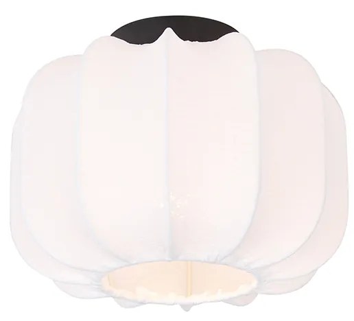 Japandi stropné svietidlo biele 25 cm - Madleine