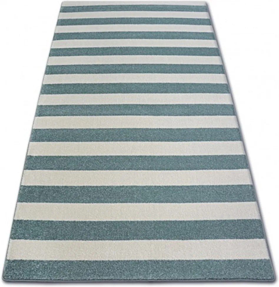 Kusový koberec Pruhy modrozelený, Velikosti 120x170cm