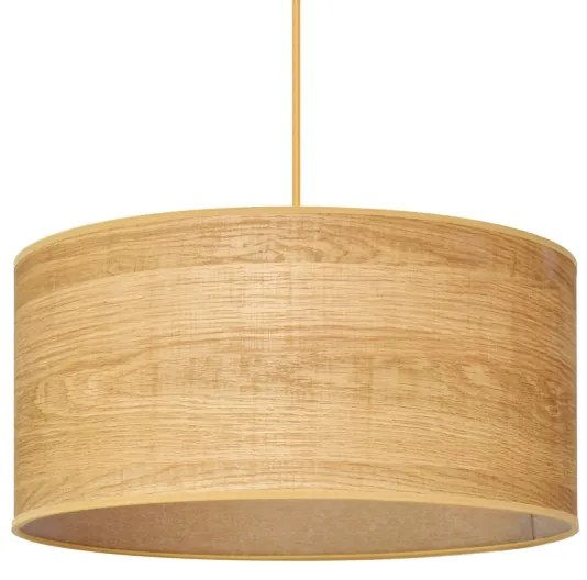 Luster na lanku ALBA 1xE27/15W/230V pr. 40 cm hnedá