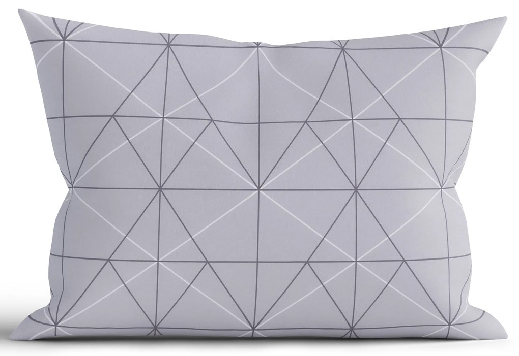 Bavlnená obliečka na vankúš Renforcé 40 × 60 cm – Sebastian sivá