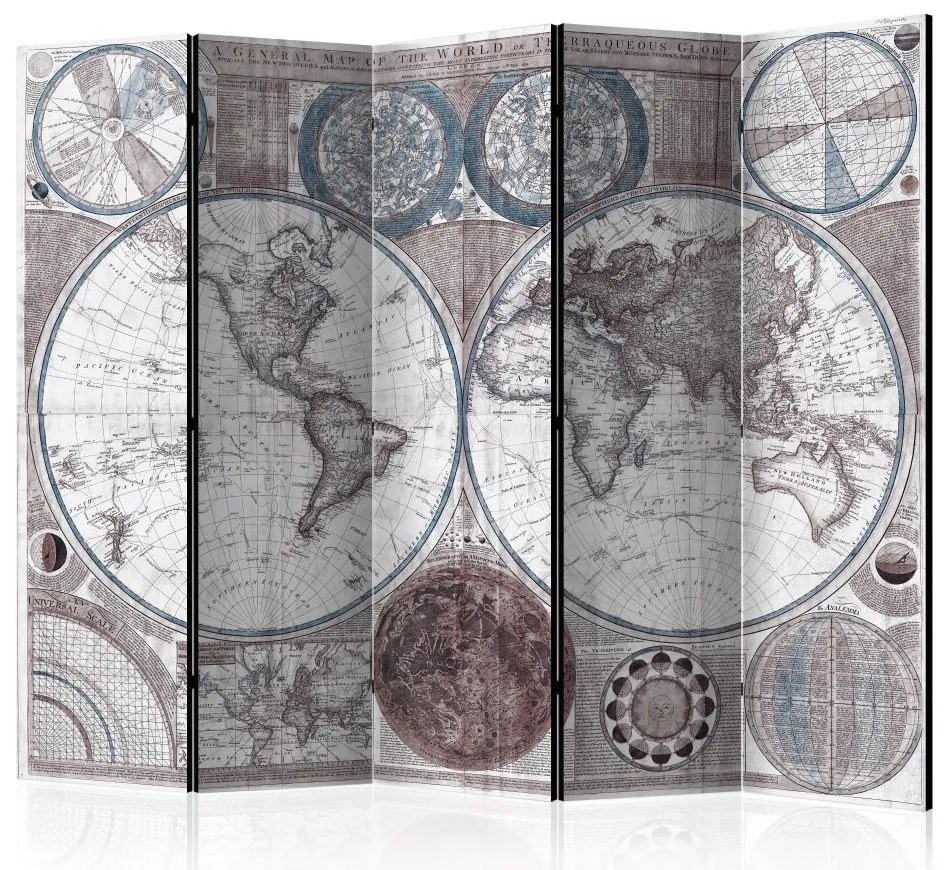 Artgeist Paraván - Terraqueous Globe [Room Dividers]