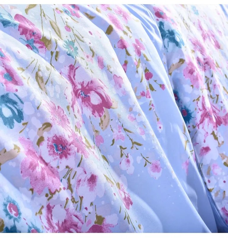 Obliečky bavlnené Stela modré EMI