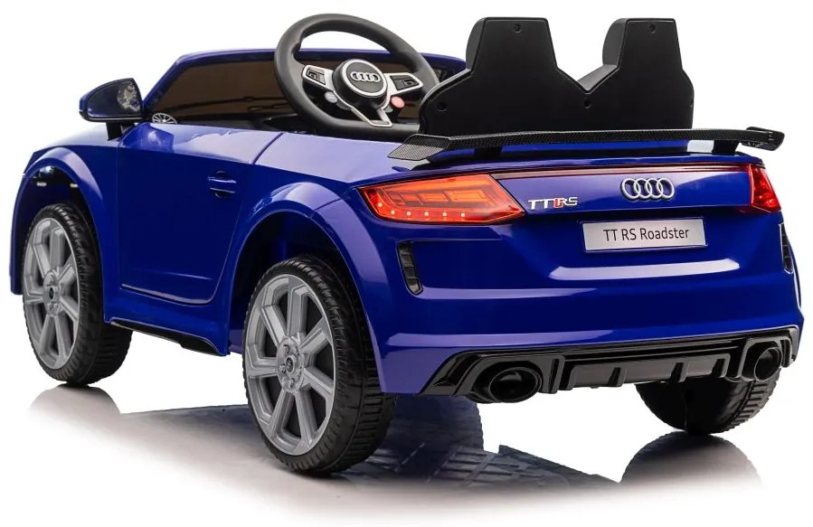 LEAN CARS ELEKTRICKÉ AUTÍČKO Audi TT-RS   - TMAVOMODRÉ - MOTOR 2x45W- BATÉRIA - 12V7Ah- 2022