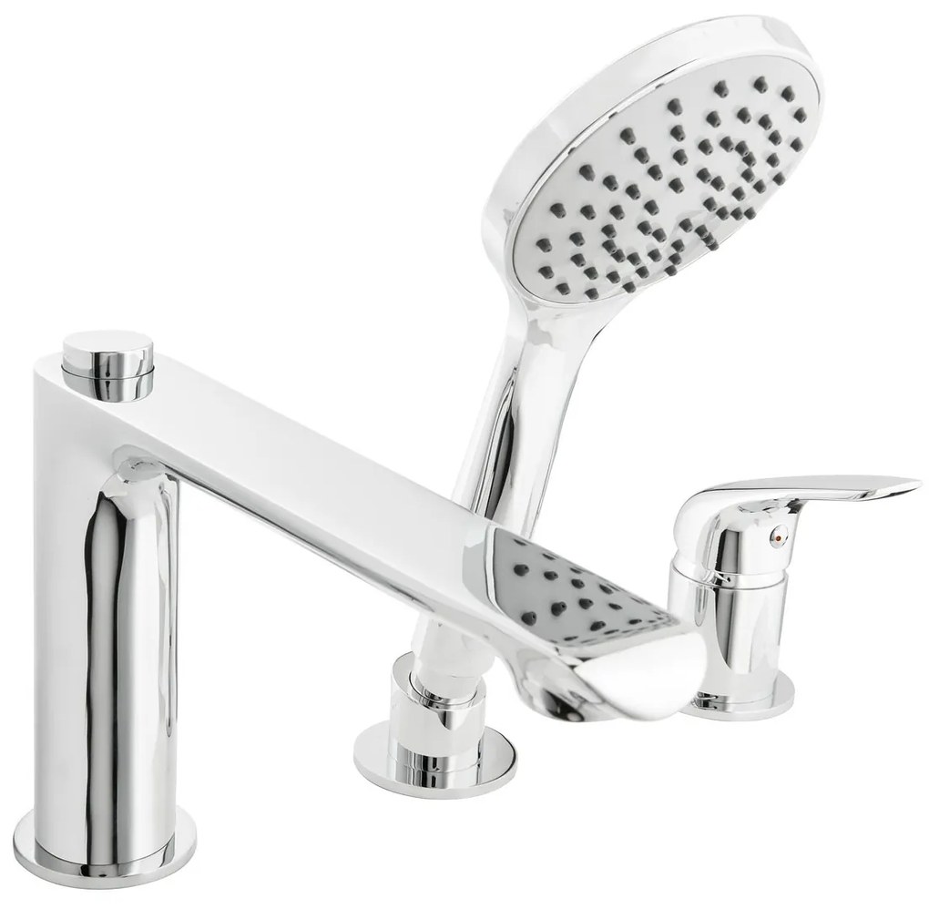 Vaňová batéria S-Line Pro so sprchovacím setom chróm SIKOBSLPRO242