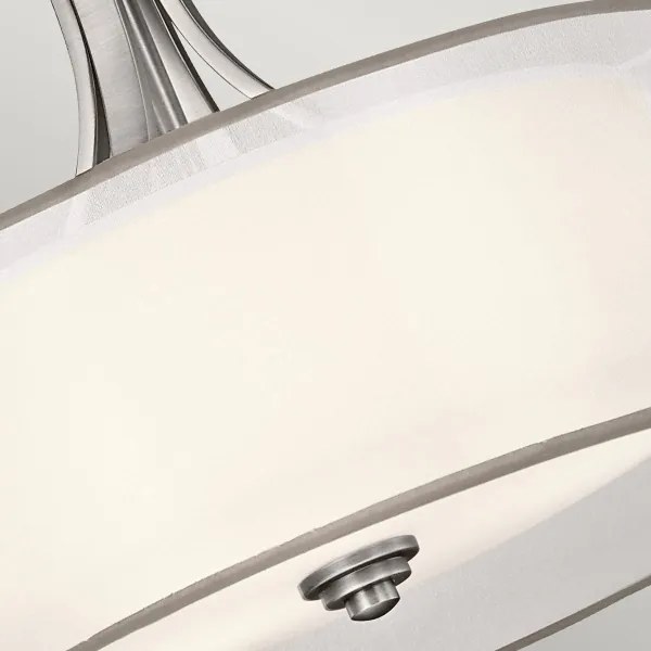 Kichler KL-LACEY-P-L-AP - Reťazový luster LACEY 4xE27/60W/230V, matný chróm