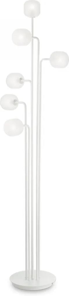 Ideal Lux 174426 stojaca lampa Mallow Bianco 6x28W | G9