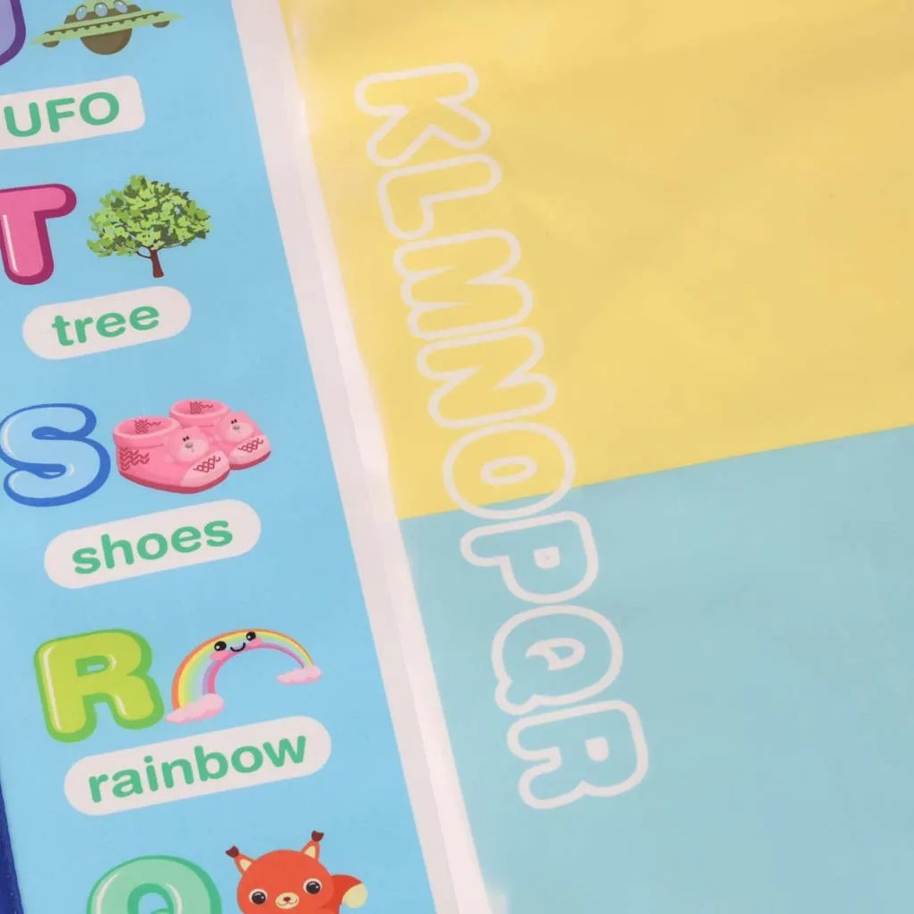 KIK Vodná maliarska podložka 100×80 cm – Abeceda, sada s vodovými fixkami, šablóny 3+