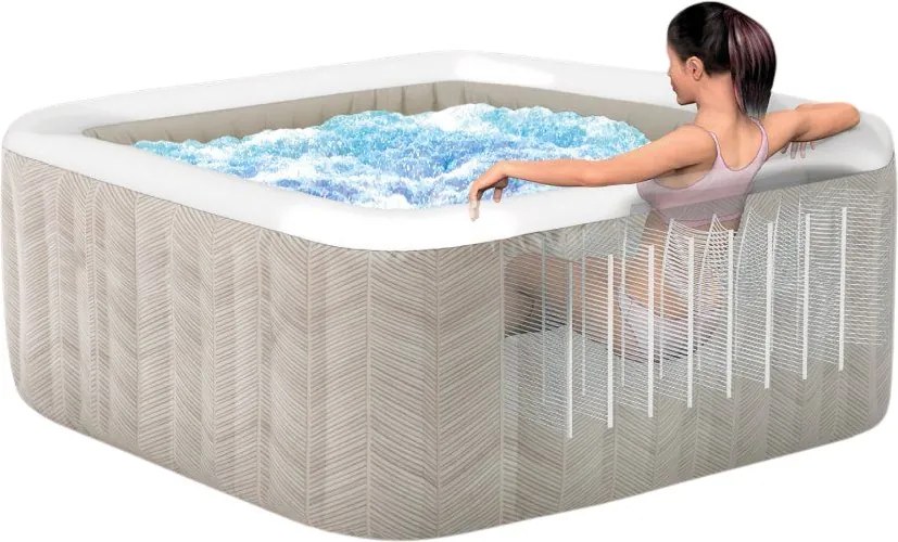 Whirlpool INTEX PureSpa Chevron Bubble Deluxe pre 4 osoby