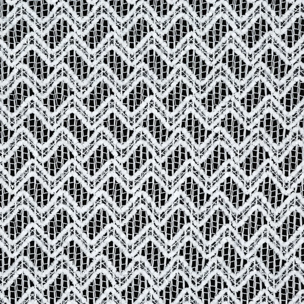 ZÁCLONA NA KRÚŽKOCH CINDY 140X250 CM BIELA