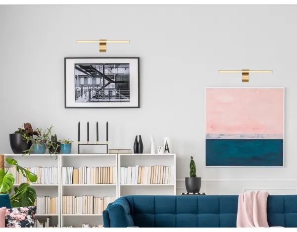 Globo 41925M - LED Kúpeľňové osvetlenie zrkadla PEPE LED/10W/230V IP44 zlatá