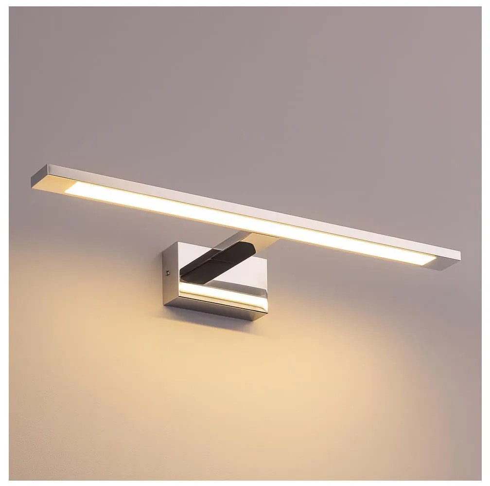 LED Osvetlenie zrkadla LED/10W/230V 3000K lesklý chróm