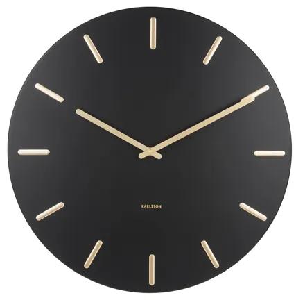Dizajnové nástenné hodiny 5716BK Karlsson 45cm