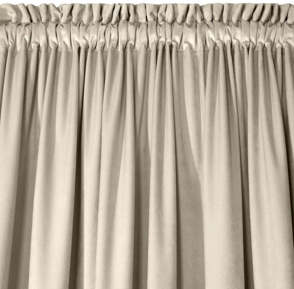 ZATEMŇOVACÍ ZÁVES NA PÁSKE ROSA 140X270 CM KRÉMOVÁ