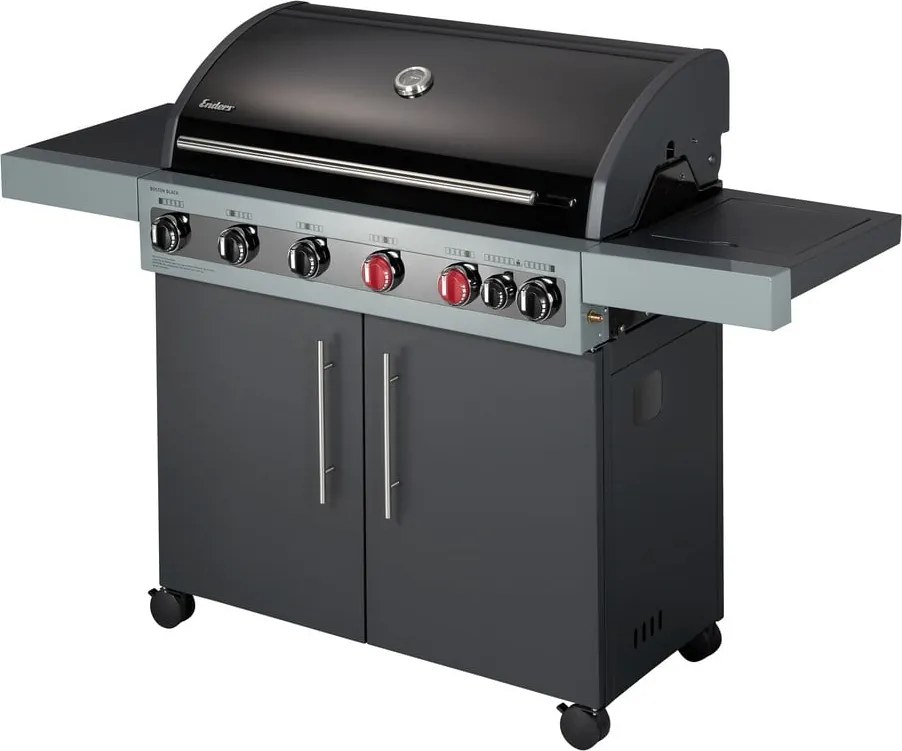 Plynový gril Boston Black 6 KR Turbo - ENDERS