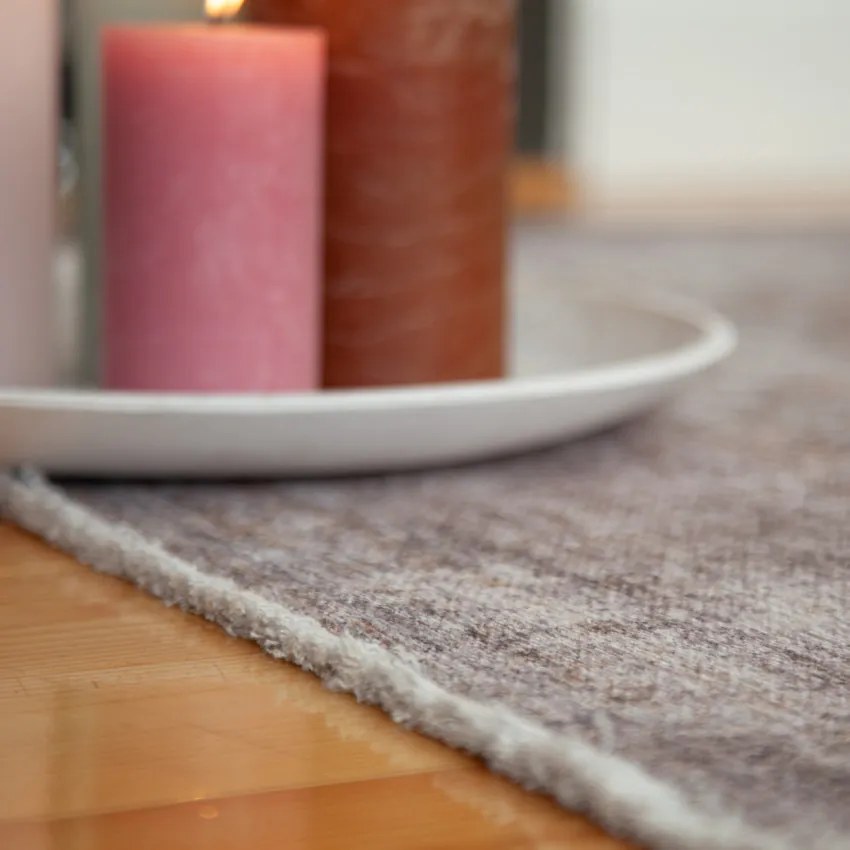 Obsession, Kusový koberec My Maurea 780 gold – na von aj na doma, 200x290, hnedá, chodba / predsieň