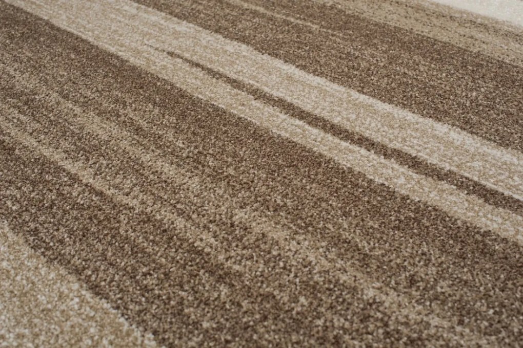 TA Koberec 3437A TMAVOBÉŽOVÉ SÁRÍ 3UX Rozmer: 200x290 cm