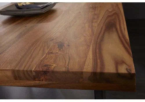 Jedálenský stôl 39867 140x80cm Masív drevo Palisander  - Komfort-nábytok