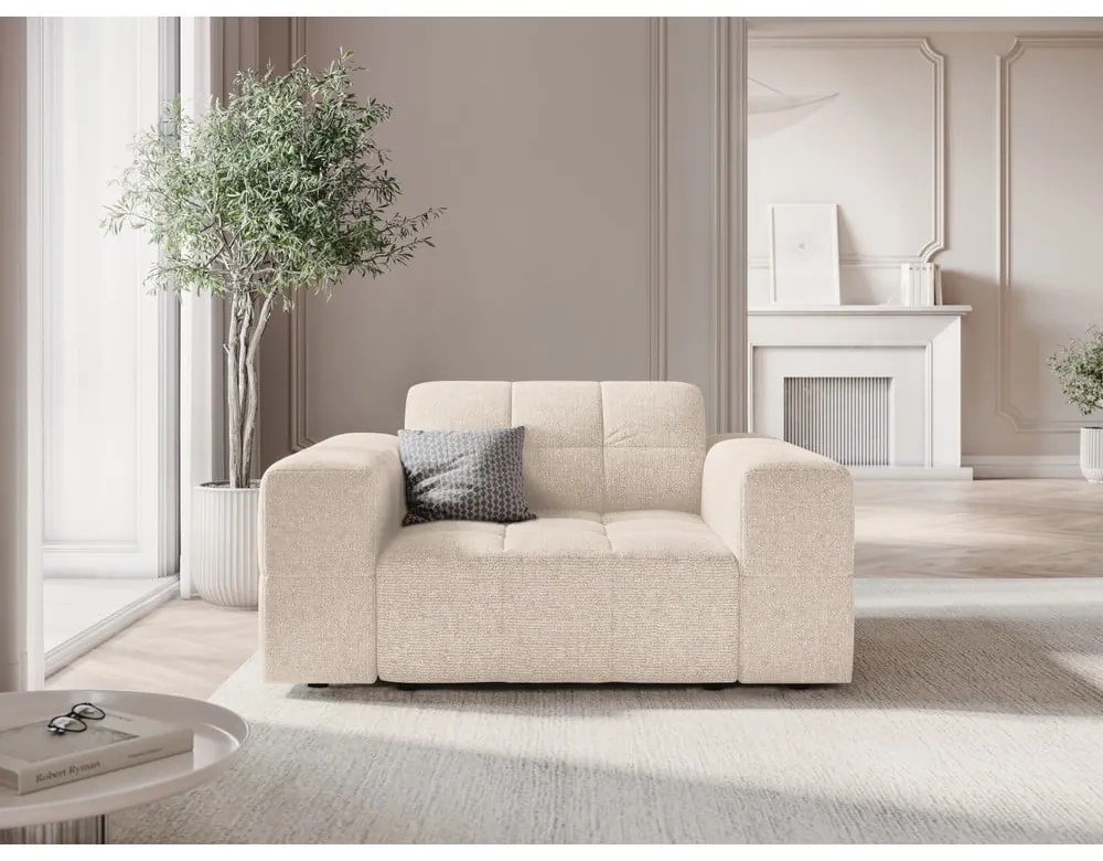 Krémové kreslo Chicago – Cosmopolitan Design