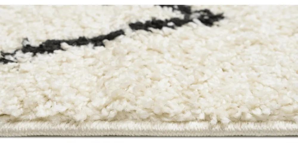 Kusový koberec shaggy Primka krémový 120x170cm