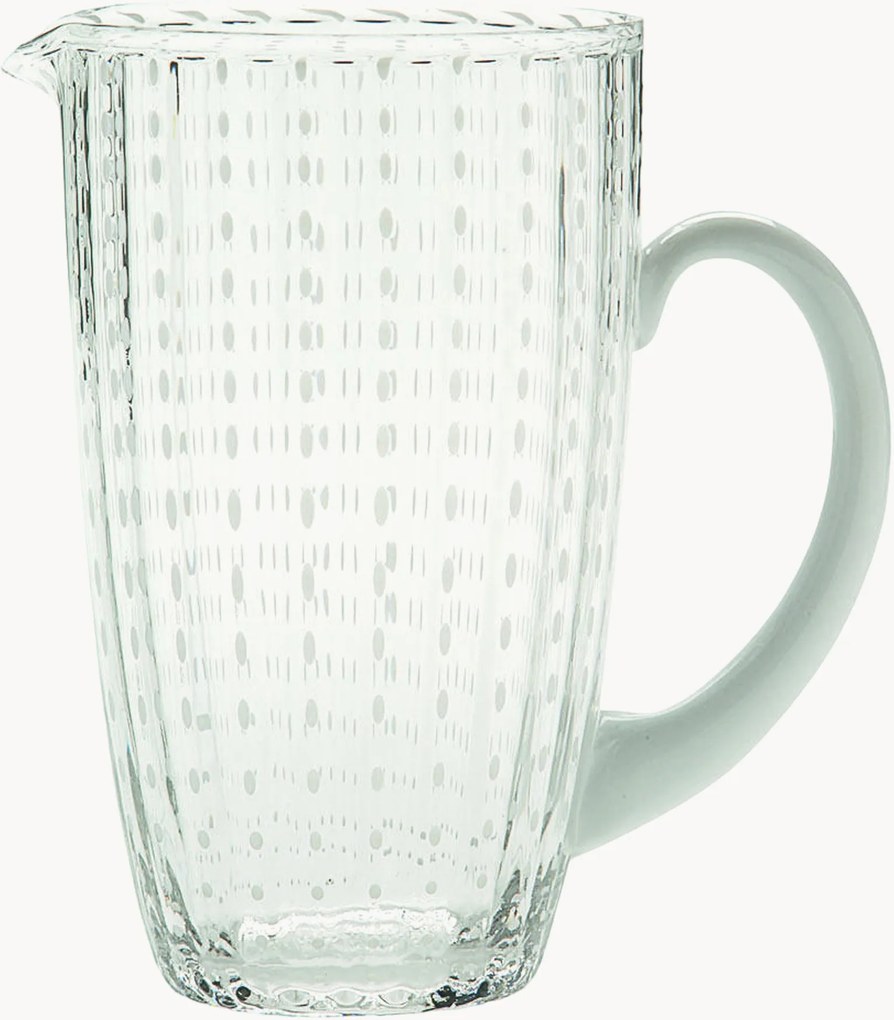 Ručne vyrobená karafa, Perle, 1,6 l