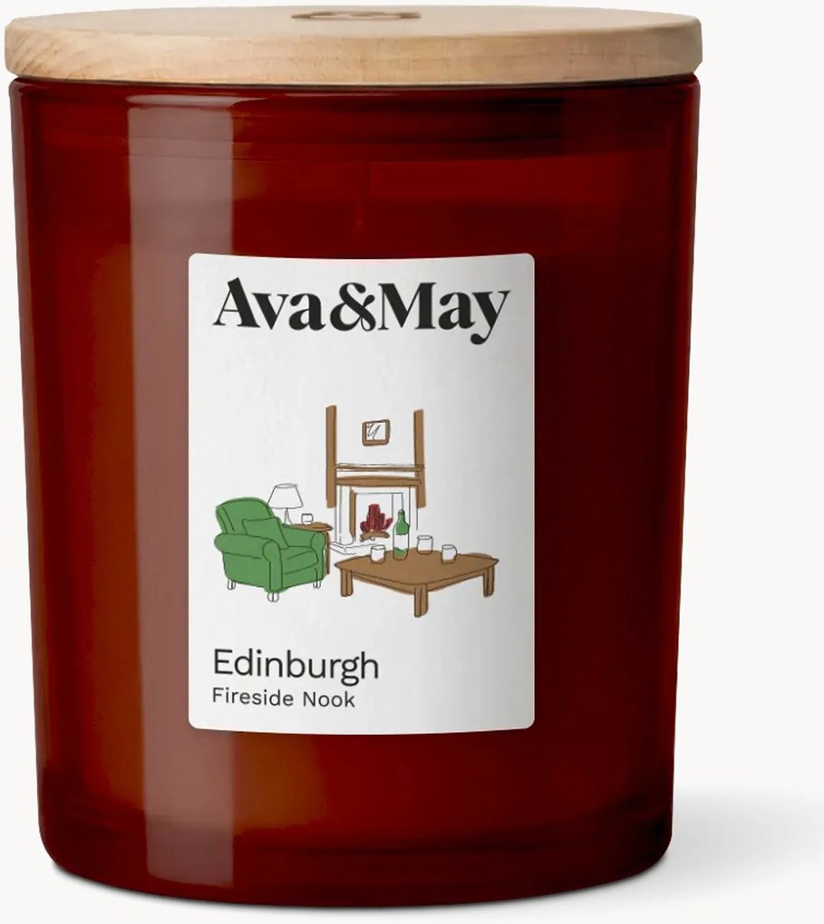 Vonná sviečka Edinburgh (Black Pepper, Lavender & Vetiver)