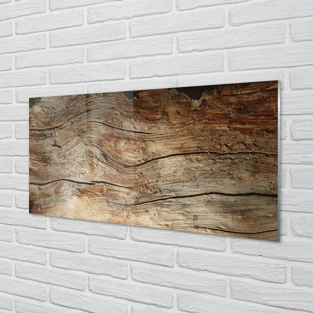 Obraz na skle dreva board 120x60 cm