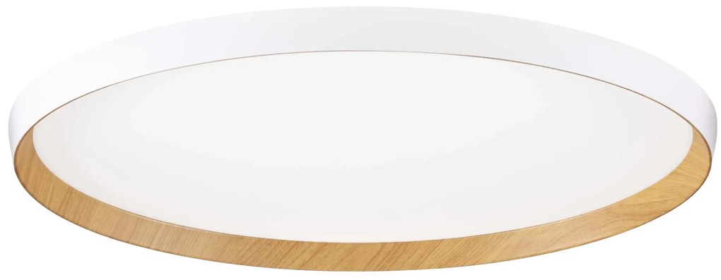 LED stmievateľné biele dizajnové stropné svietidlo Vomos 60