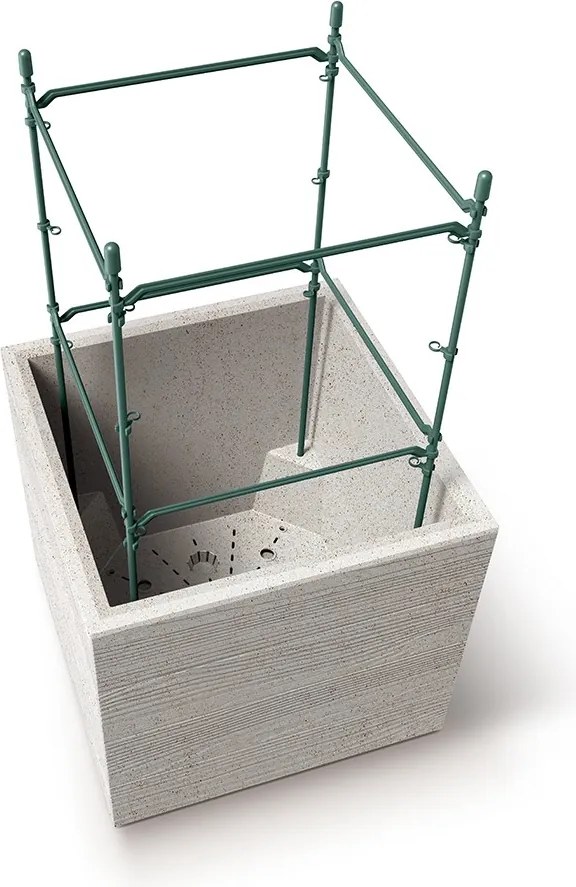 Kvetináč MADEIRA EKO I naturálne hnedý