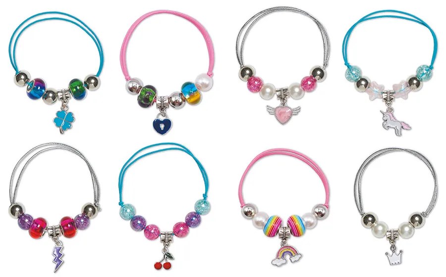 Detský ateliér - šperkárska dielňa - náramky so superschopnosťami