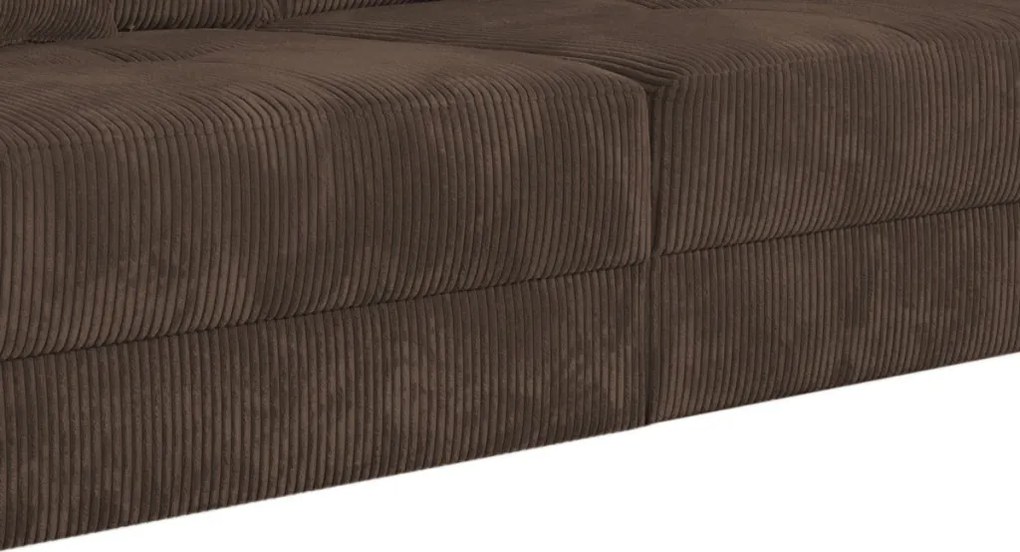 Pohovka Richard, hnedá látka