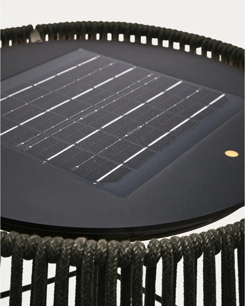 LED stolové/prenosné vonkajšie svietidlo so solárnym panelom ø 33 cm Aldet – Kave Home