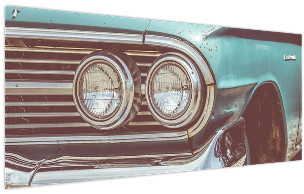 Obraz - Auto, vintage (120x50 cm)