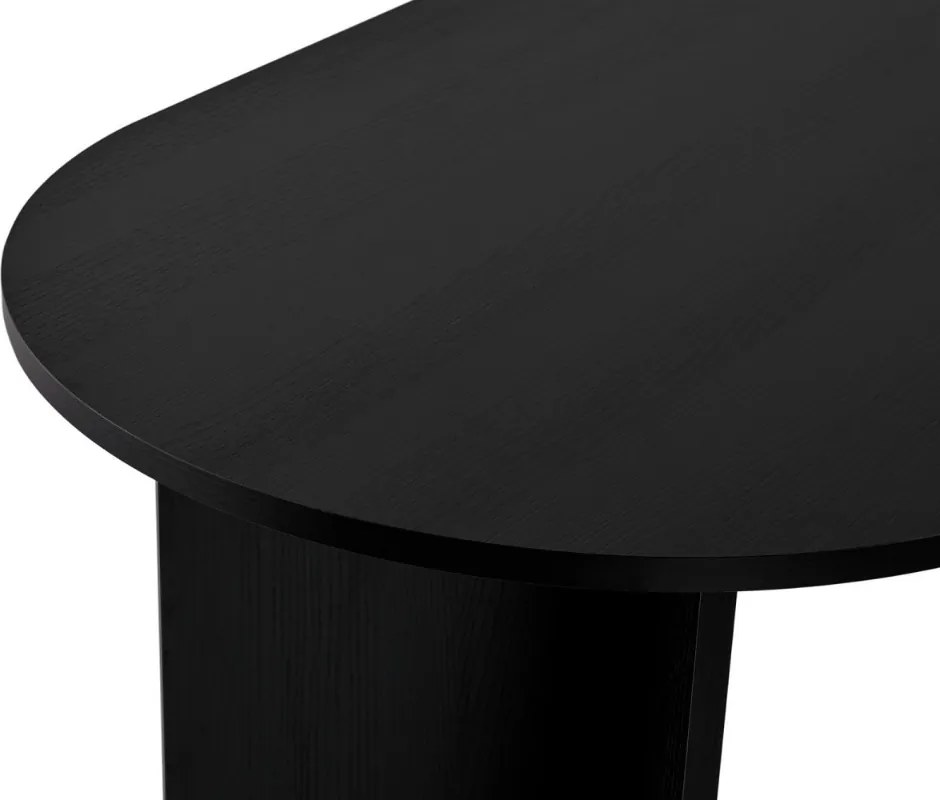 Dizajnový jedálenský stôl Zaramama 180 cm čierny