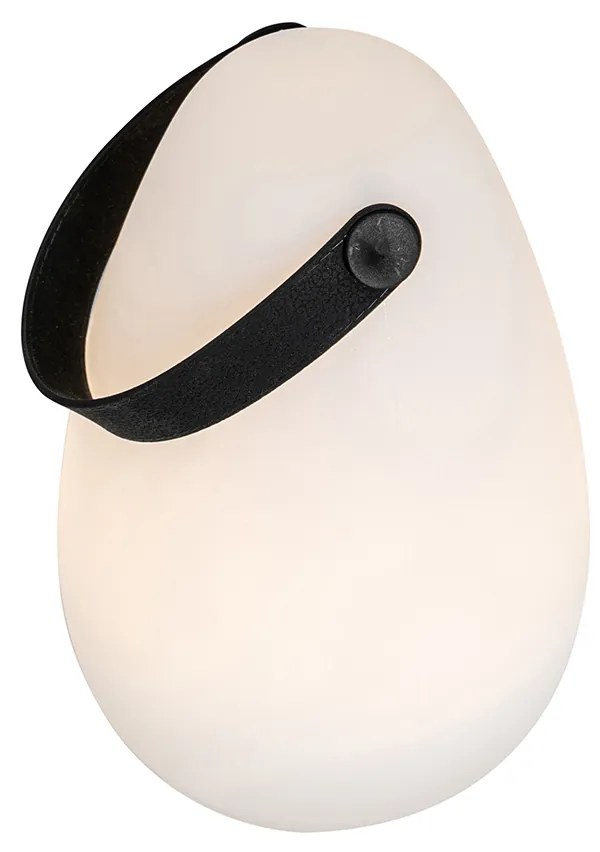 Sada 2 stolových lamp bielych RGBW nabíjateľných IP54 - Pion