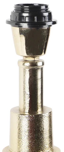 Stolová lampa v štýle Art Deco zlatá bez tienidla - Diverso