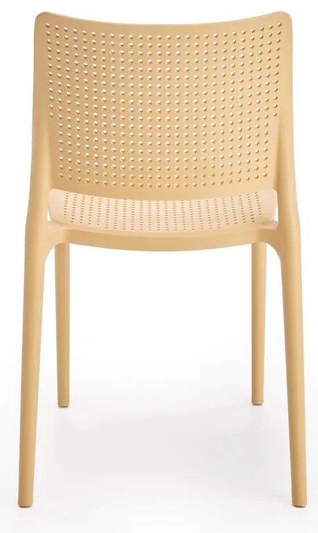 Jedálenská stolička Niles, oranžová