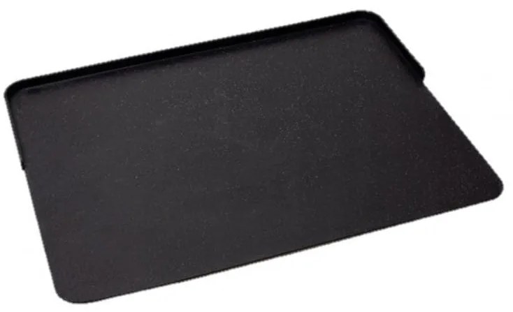 Zeller Present Vaľok na cesto so zvýšeným okrajom, silikónový pevný, 50x40, čierna