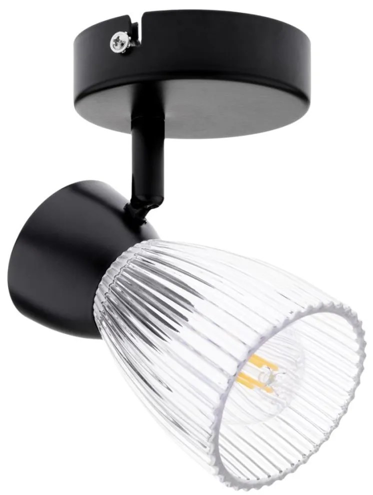 Bodové svietidlo BEST 1xE14/40W/230V čierna