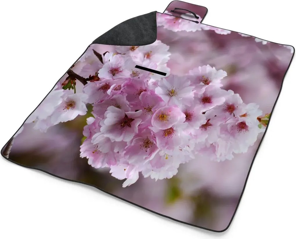 Sablio Plážová deka Rozkvitnutý strom: 200x140 cm