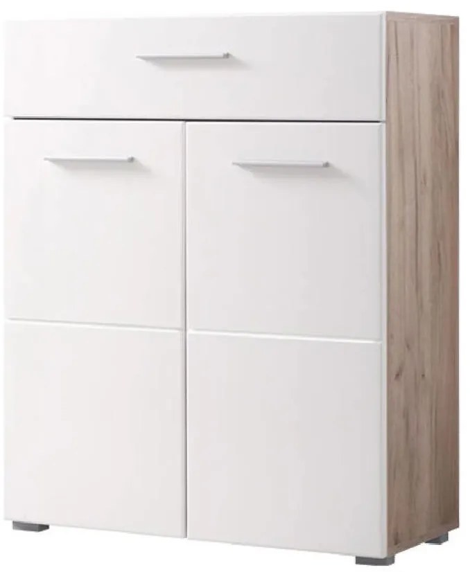 Komoda Beny 2K1F šedá dub 11008608