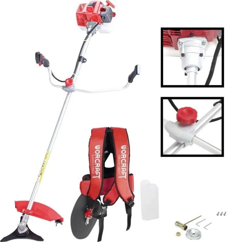 Krovinorez Worcraft GT65-430 s príslušenstvom, 2,2 kW, ANTIVIBRAČNÁ FUNKCIA
