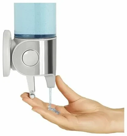 Simplehuman Dávkovač mydla na stenu 2x 444 ml