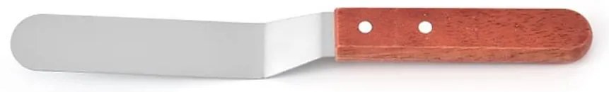 Krémová špachtľa 15 cm s drevenou rukoväťou