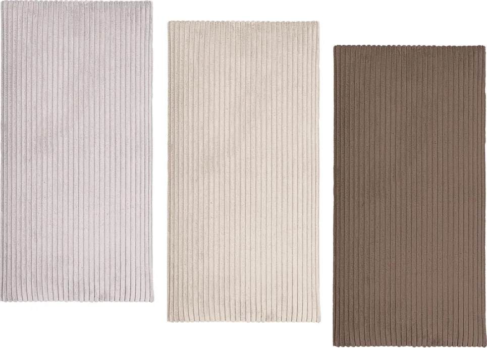 Čalúnený nástenný panel FRAME LINCOLN 30x60 cm Farba: Svetlosivá