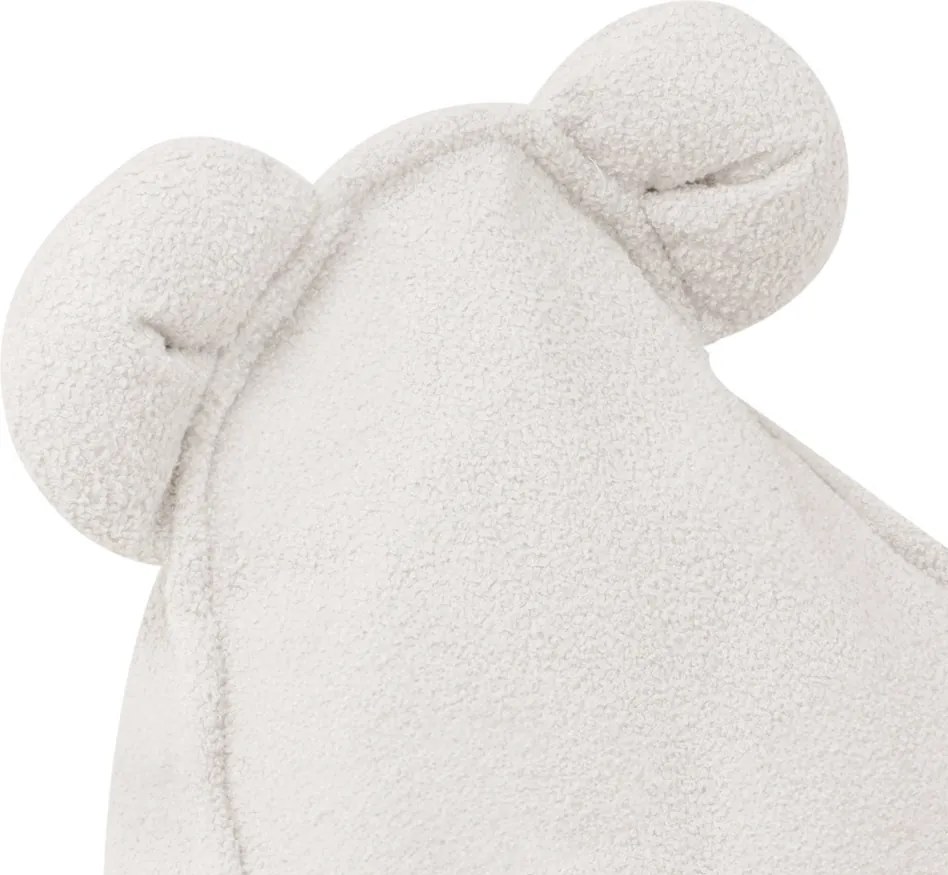 Kreslo medvedík krémový baranček