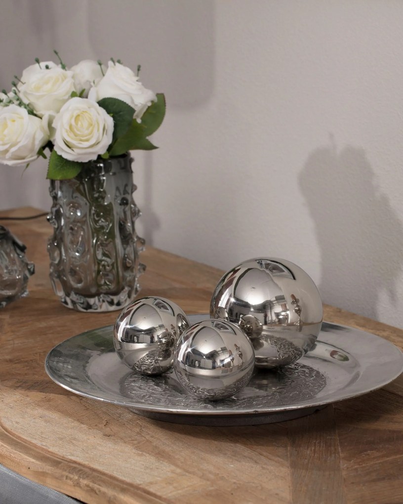 Dekorácia Silver Ball ⌀27cm