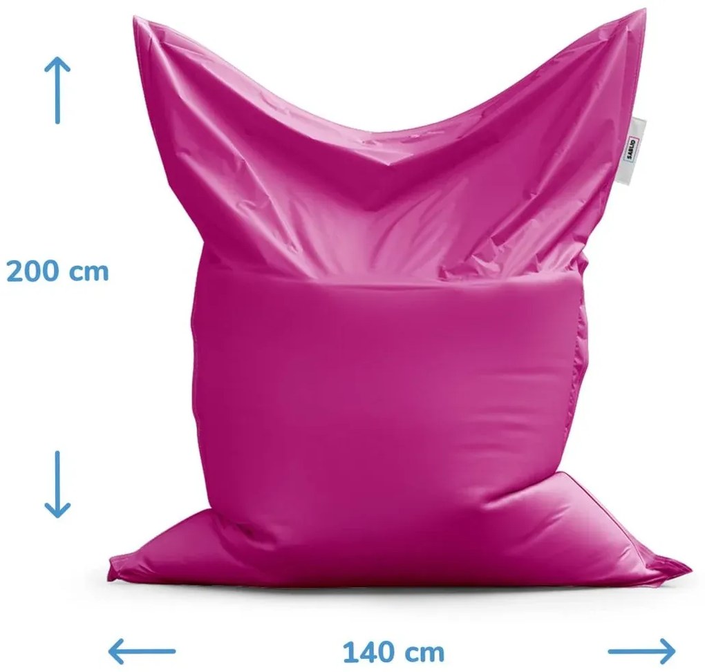 Sablio Sedací vak Poháre s pivom - 200x140 cm