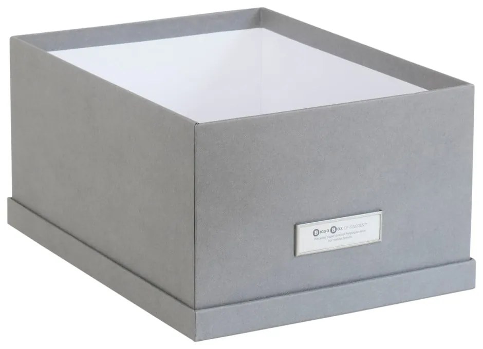 Súprava 3 sivých úložných škatúľ Bigso Box of Sweden Inge