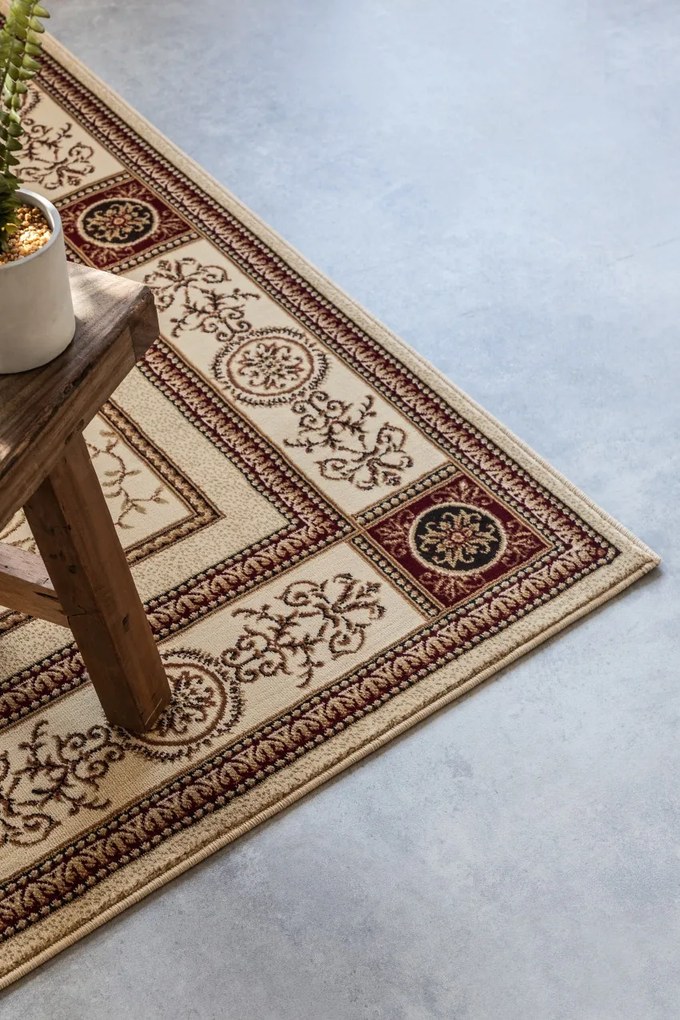 Hanse Home, Kusový koberec Herat 105990 Cream, 80x120, béžová, chodba / predsieň